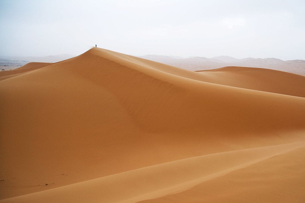 Sahara Desert Erg Chebbi Dunes Morocco