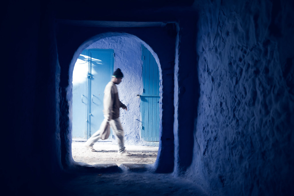 Chefchaouen Blue Streets Morocco